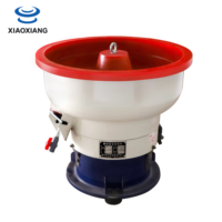 Machine de rectification et de polissage vibratoire à corps droit 80L pour le débavurage, le détartrage et la finition de surface de petites pièces métalliques
