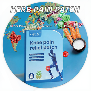 QFSN ODM/OEM MSDS 인증된 쑥 무릎 통증 패치-관절염 통증 및 스포츠 회복을 위한 허브 치료제 (2년 유통기한) - Product Image 6