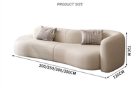 Canapé modulaire Chesterfield en cuir double face de designer, forme unique, pour salon, sensation de luxe léger et haut de gamme