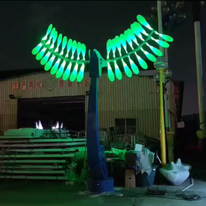 Lumières LED à motif mécanique rotatif à moulin à vent RGB Senzhao pour l'extérieur - Product Image 2