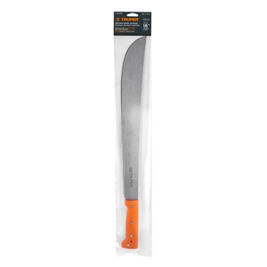 Machete Estándar Truper T-460-18PB de 18 Pulgadas con Mango Naranja para Actividades al Aire Libre y Supervivencia - Product Image 1