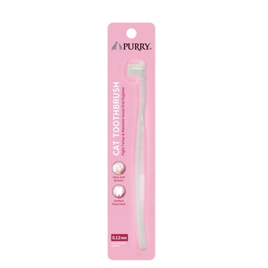 Brosse à dents pour <span class=keywords><strong>chat</strong></span> ultra-fine, douce et super douce Ensemble de nettoyage de produits en plastique durable pour animaux de compagnie - Product Image 1