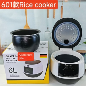 หม้อหุงข้าวอัจฉริยะหน้าจอสัมผัสขนาด 6 ลิตร รุ่นใหม่ ข้ามพรมแดน ความจุขนาดใหญ่ ตั้งเวลาล่วงหน้าได้ ใช้งานในครัวเรือนอเนกประสงค์ - Product Image 1
