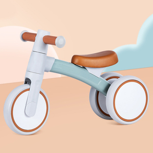 Vélo d'équilibre pour enfants de 1 <span class=keywords><strong>à</strong></span> 3 ans, tricycle en métal, poussette jouet certifiée - Product Image 3