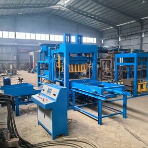 QT4-15 tam otomatik üretim hattı içi boş ve katı hidrolik tuğla makinesi - Product Image 4