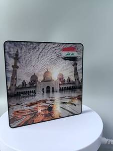 سلسلة القرآن الكريم الموسيقية الفاخرة من ليي، مكبر صوت للثلاجة يعمل بالضغط على الزر، منفذ USB-<span class=keywords><strong>C</strong></span>، مقاوم للماء، صديق للبيئة، تصميم إنساني، للاستخدام المنزلي الإسلامي - Product Image 3