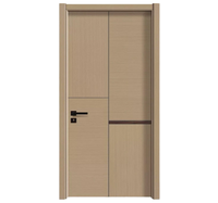 Offre Spéciale – Prix Bas – Porte Battante Postmoderne en Bois Massif et Polymère, Coupe-Vent, Insonorisée, Résistante à l'Humidité, Garantie 5 Ans pour la Maison
