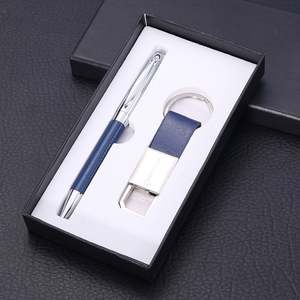 Wholesale Promotion Custom LOGO Keychain + Pen <b>Gift</b> <b>Set</b> for Father's Day Company <b>Gifts</b> and Various Festivals - Product Image 6