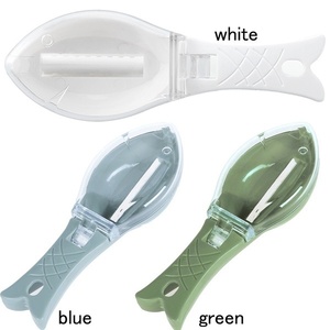 Kitchen Tool Fish Scale <b>Scraper</b> With Cover Scraping Fishing Tools Fish Scale Remover - Product Image 6