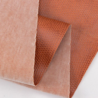 Tissu PU gaufré marron de 1,1 mm personnalisé Chengyuan du Bangladesh, de luxe, écologique et résistant à l'usure pour le basketball, le football et les meubles