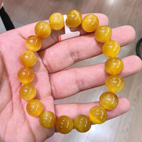 Bracelets tendance de haute qualité en cristal doré naturel poli, vente en gros Sinyore
