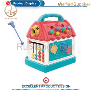 Bébé mémoire Cognition Montessori personnalisé éducation précoce couleur magique jeu <span class=keywords><strong>maison</strong></span> multi-fonctionnel musique lumière activité carré jouets - Product Image 3