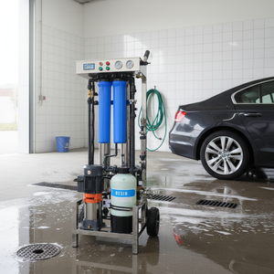 Sistema Móvil de Producción de Agua Pura Rápida por Ósmosis Inversa, Unidad Portátil de Alta Capacidad de 500 LPH para Lavado de Autos - Product Image 1