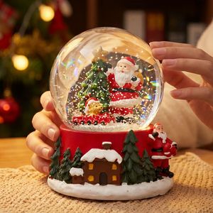 Globo di Neve Multi-tematico 2026, Artigianato in Resina, Decorazioni Festive da Tavolo per Natale e Halloween - Product Image 4