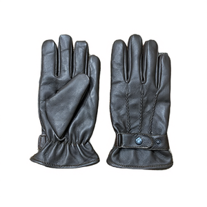 Nouveauté Gants d'habillage en cuir à la mode Gants d'habillage de luxe à coutures durables et à doublure souple pour doigts entiers - Product Image 1