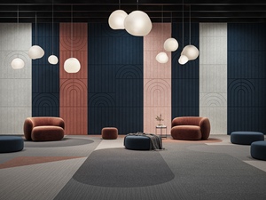 Vật liệu tốt nhất cho âm thanh tấm âm thanh âm thanh hấp thụ tấm tiếng ồn hủy bỏ gạch Trần - Product Image 6