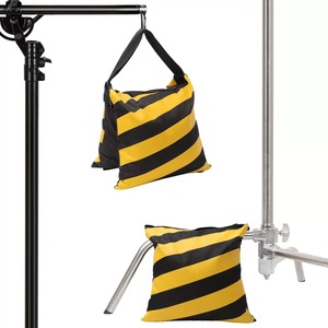 Sac de sable pour photographie, pour support d'éclairage et bras articulé, sac de contrepoids en tissu Oxford pour trépied de studio, sac de poids vide pour extérieur - Product Image 1