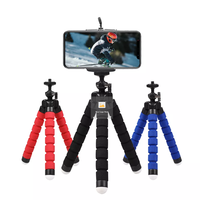 Opvouwbare Octopus Camera Mini Statief Flexibele Mobiele Telefoon Houder Stand Selfie Stick Camera Stand Smart Phone Stand