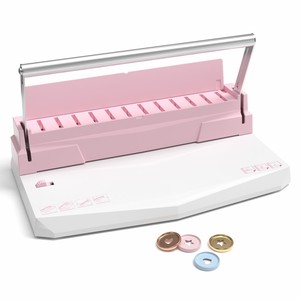 2-in-1 Duo Máy ràng buộc đôi Vòng dây đĩa Vòng ràng buộc scrapbooking kế hoạch Máy làm - Product Image 2