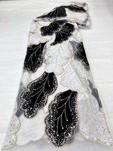 Tissu en dentelle de velours brodé populaire à prix de gros, dentelle de mariage, tissu en flanelle laser pour vêtements - Product Image 2