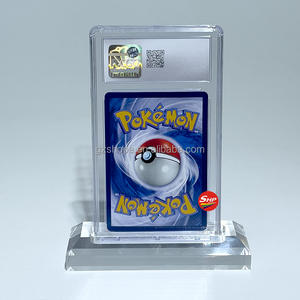 SHP ขายส่งอะคริลิคการ์ดยืนแสดงสำหรับ Pokemon TCG: <span class=keywords><strong>clefairy</strong></span> Hidden fates 39/68/Reverse Holo PS การ์ดปกป้องยืน - Product Image 5