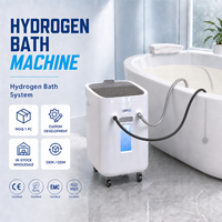 Générateur de Bain à Hydrogène PEM 450ml, Générateur de Gaz Brun 300ml, Machine d'Inhalation d'Hydrogène Pur, Spa Multifonctionnel à Hydrogène