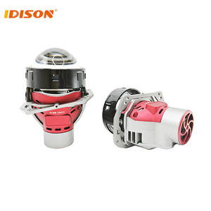 IDISON A10 3 pulgadas AFS gama alta 60W 50W 3100lm 6000K láser <span class=keywords><strong>rojo</strong></span> dirección sensible faro automotriz lente del proyector - Product Image 2