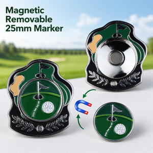 Marqueur de balle de golf magnétique amovible en stock – Idéal pour les tournois et projets promotionnels - Product Image 3