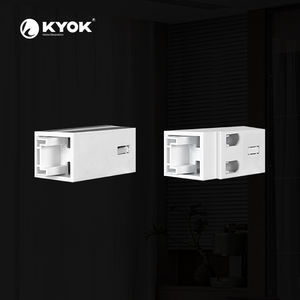 Juego de Rieles de Metal Modernos KYOK 2610 de Alta Calidad con Cable de Tracción y Longitud Personalizada para Uso Comercial en el Hogar, Cocina y Dormitorio - Product Image 6