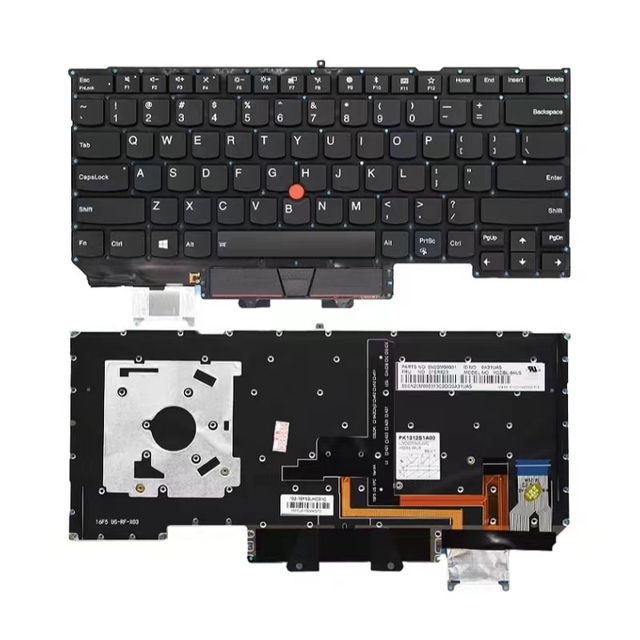 For Lenovo ThinkPad X1 Carbon 5th 6th Gen FHD WQHD 01LV472 01YR427 01LV499 LCD Display Cable US Keyboard With Backlight