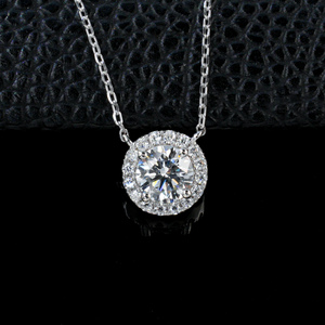 Collar de Plata 925 con Diamante Cultivado en Laboratorio, Regalo Popular y de Alta Demanda, Esencial para Regalar, Regalo para Citas, Moderno y Elegante - Product Image 2
