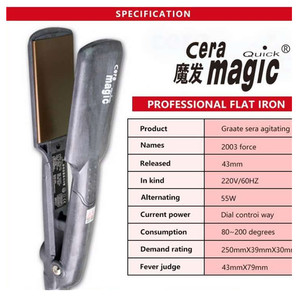 Máy Duỗi Tóc Chuyên Nghiệp, Dụng Cụ Tạo Kiểu Tóc Bằng Gốm Tourmaline Curling Iron Salon - Product Image 3