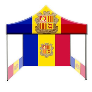 La tente drapeau d'<span class=keywords><strong>Andorre</strong></span> met en valeur un style national unique et crée des tentes d'extérieur avec des logos distinctifs - Product Image 1