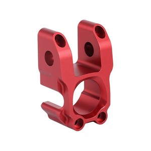 Servicio de Mecanizado CNC de Precisión, Piezas de Aluminio Personalizadas, Componentes Mecánicos Fresados CNC con Anodizado Rojo - Product Image 6