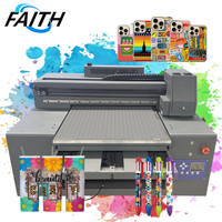 Impresora UV de Cama Plana Industrial Faith 5060 para Impresión en Cartón Espumado, Suministro de Fábrica