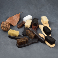 Brosse de nettoyage multifonction pour espaces étroits, en poils de porc et de cheval, portable et durable, pour l'escalade