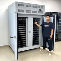 Congélateur à choc industriel Mr Frio -40°C en acier inoxydable 304, Tecumseh 220V/380V, deux portes, contrôle numérique, 5200W, pour fruits de mer