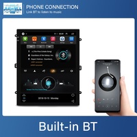 Autoradio universel 9,7 pouces avec écran IPS, autoradio stéréo, GPS, vidéo, Carplay, Android Auto, lecteur DVD de voiture