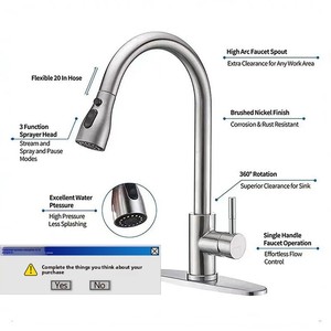 Design moderno estraibile rubinetto da <span class=keywords><strong>cucina</strong></span> con riscaldamento a freddo <span class=keywords><strong>per</strong></span> Hotel e sala da pranzo valvola ceramica economica rubinetto lavello da <span class=keywords><strong>cucina</strong></span> - Product Image 4