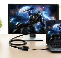 Cable Convertidor de Audio y Video HDTV a VGA al por Mayor para Computadora, Proyector y Monitor Hdm1