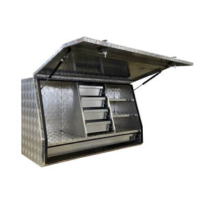 ระบบลิ้นชักสำหรับรถบรรทุกสำหรับงานหนัก กล่องเครื่องมืออลูมิเนียมแบบติดด้านข้าง - Product Image 6