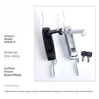 Serrure à liaison en alliage de zinc HANBEI NW MS828-8 pour porte d'enceinte industrielle, mécanisme de verrouillage pour armoire Rittal