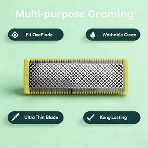 Cuchilla de Repuesto BBD Tipo T Compatible con <span class=keywords><strong>Philips</strong></span> OneBlade para Rostro y <span class=keywords><strong>Cuerpo</strong></span> - Product Image 3