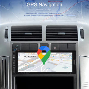 Autoradio sans fil CarPlay Podofo 6,86 pouces 2+64 Go Android 1 Din GPS Bluetooth FM RDS Android Auto - Product Image 3