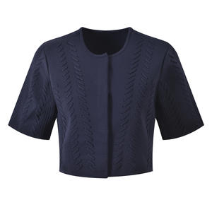 AIMEISI Tops de Manga Corta con Botones Dorados, Suéter de Punto, Falda Corta, Conjunto de Faldas, Informal, Hilo Dorado, Novedad - Product Image 2