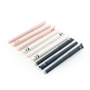 Venta al por mayor 0,5mm 0,7mm colorido Gel pluma rodillo-Bola borrable pluma personalizada plástico calor borrable Gel tinta pluma - Product Image 1