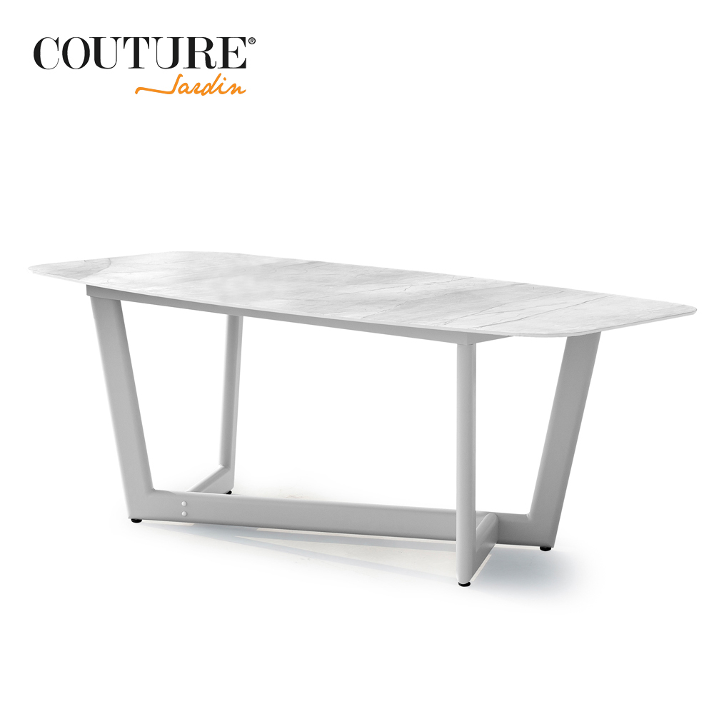 Обеденный стол от Couture Club, прочный алюминиевый обеденный стол с порошковым покрытием