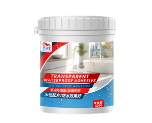 Pabrik Transparan lapisan perekat tahan air untuk dinding eksterior & atap kebocoran perbaikan toilet bocor bebas cat lem bata - Product Image 1