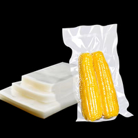 Sacs sous vide pour cuisine de supermarché, pour le stockage, en PE/NYLON, marque Huayin, 10000 pièces MOQ, design de poche debout, pour aliments et légumes