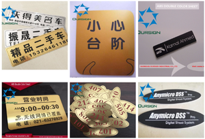 カスタムレーザーカットプレート <span class=keywords><strong>ABS</strong></span> ダブルカラー プラスチックシート - Product Image 3